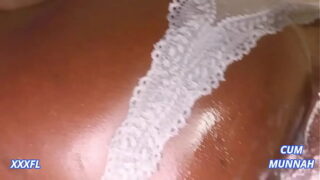 DEEP ( RAW ANAL FUCK ) PANTY TO THE SIDE, LOTS OF CUM EVERYWHERE LIKE RAIN